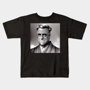 Franklin D. Roosevelt | Manga style Kids T-Shirt